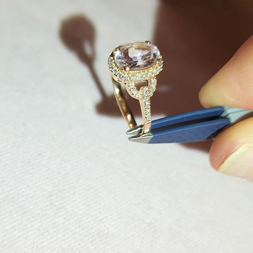 Helzberg Diamonds Pink Morganite - Picture 4 of 12